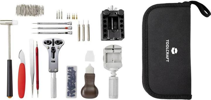Image du produit Toolcraft Kit d'outils d'horlogerie, 147pcs