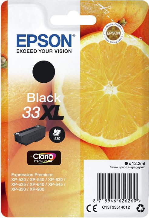 Produktbild Epson 33XL (BK)