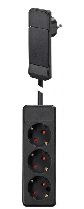 Image du produit Bachmann Aufputz-Steckdose (3 x, CEE 7/3, CEE 7/7, 1.60 m)