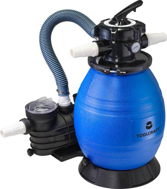 Produktbild Toolcraft Sandfilteranlage 4000 l/h, 8m