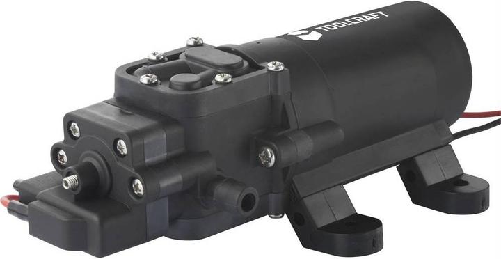 Produktbild Toolcraft Niedervolt Druckwasserpumpe 12 V, 258 l/h (Hauswasserpumpe)