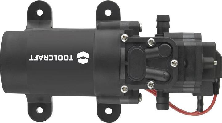 Produktbild Toolcraft Niedervolt Druckwasserpumpe 12 V, 258 l/h (Hauswasserpumpe)