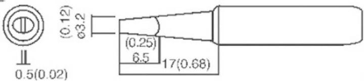 Actual product image Toolcraft Soldering tip (Soldering tip)