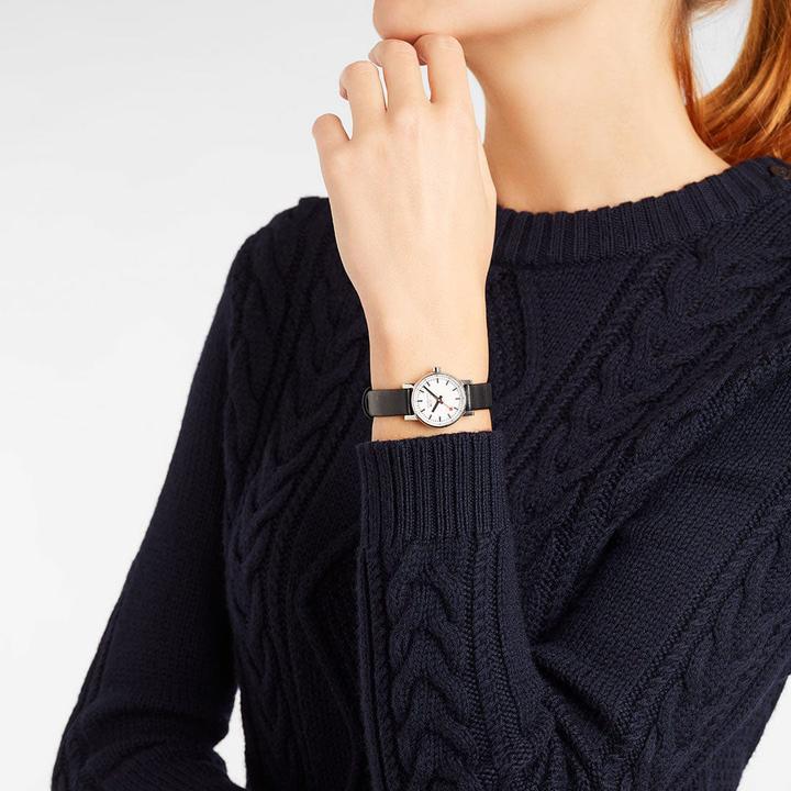 Actual product image Mondaine Evo 2 (Analogue wristwatch, Swiss made, 26 mm)