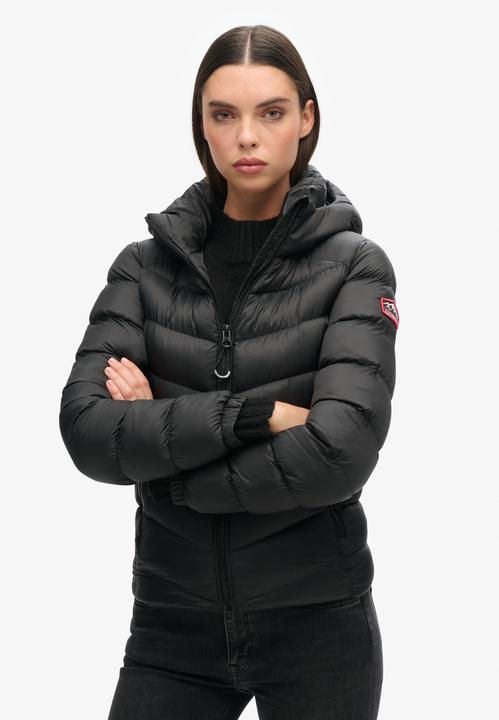 Actual product image Superdry hooded puffer jacket uperdry fuji (S)
