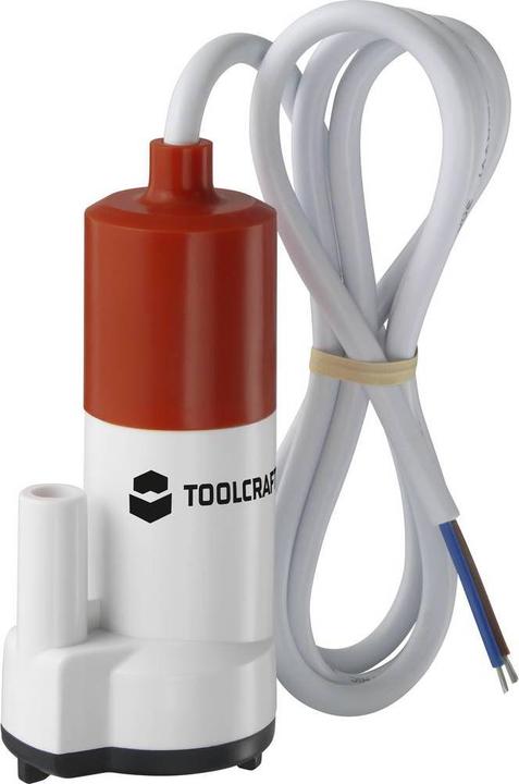 Produktbild Toolcraft Niedervolt Tauchpumpe 12 V, 4 A,960 l/h (Durchlaufpumpe)