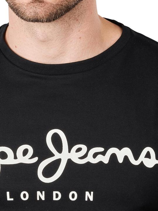 Produktbild Pepe Jeans Original Stretch T-Shirt Short Sleeve Black (XXL)