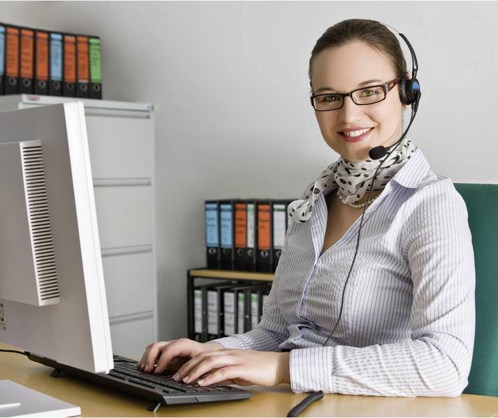 Produktbild Basetech Telefon-Headset (Mono) KJ-97 (Kabelgebunden)
