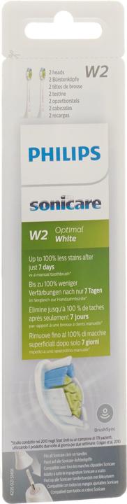 Image du produit Philips Sonicare W2 Blanc optimal (2 x)