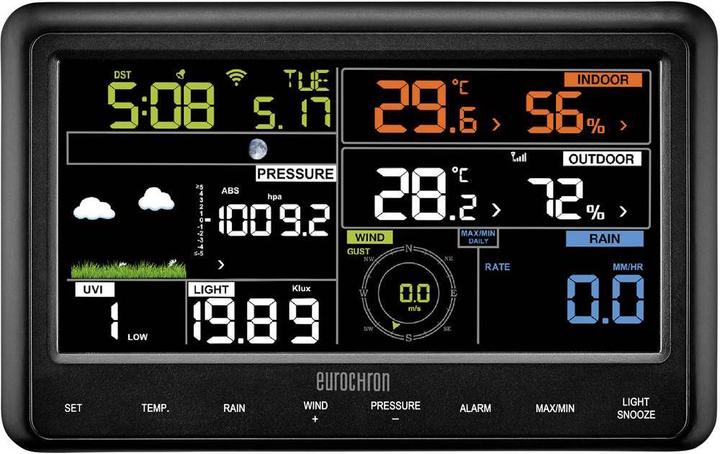 Produktbild Eurochron Funk-Wetterstation