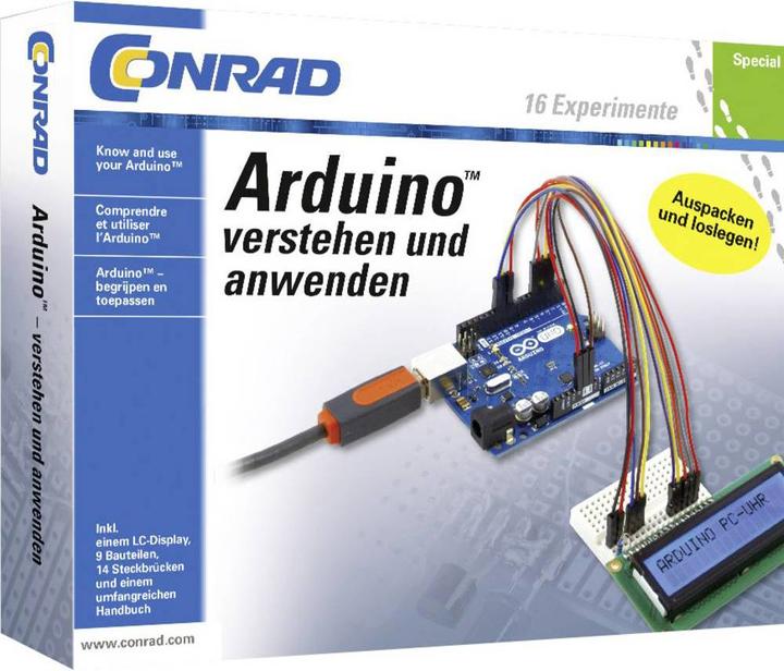Actual product image Conrad Components Understanding and Using Arduino Learning Package