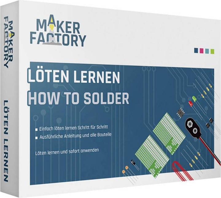 Actual product image Makerfactory Learning package