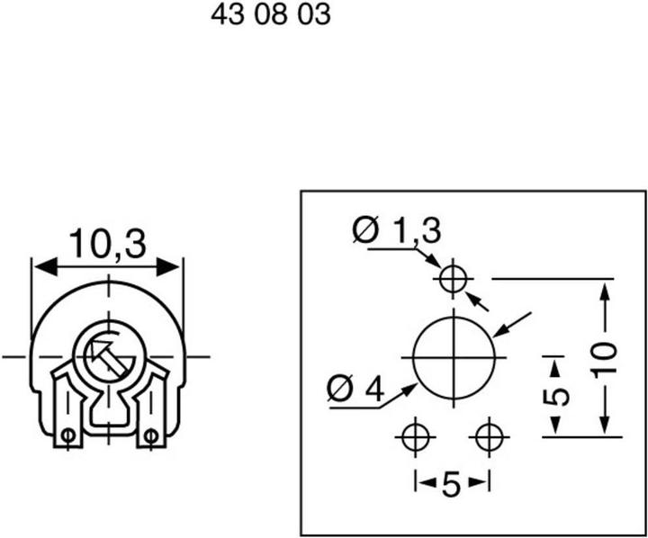 Actual product image Conrad Components Level switch