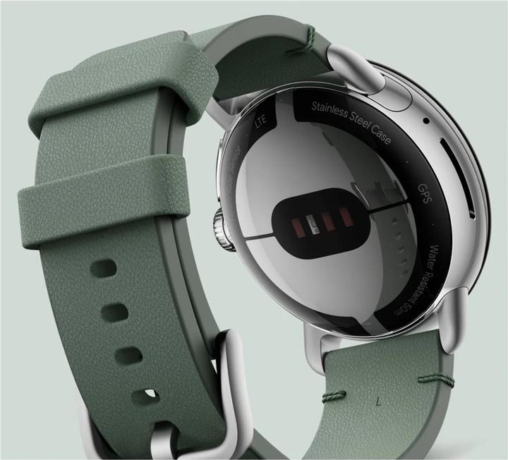 Produktbild Google Lederarmband für Pixel Watch Grösse L (Leder, Edelstahl)