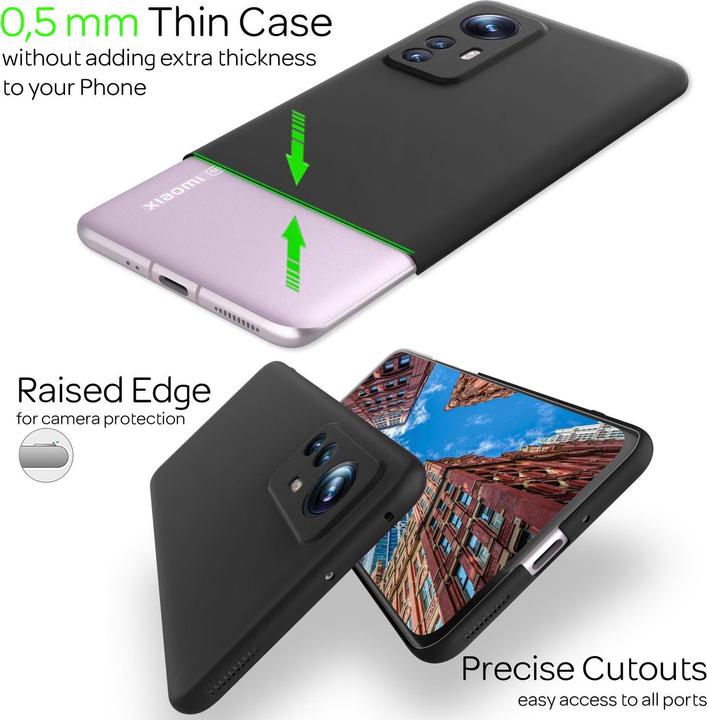Produktbild Nalia Extra Dünne Hülle (Xiaomi 12, Xiaomi 12X)
