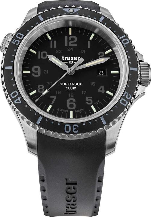 Actual product image Traser P67 SuperSub (Diving watch, 46 mm)