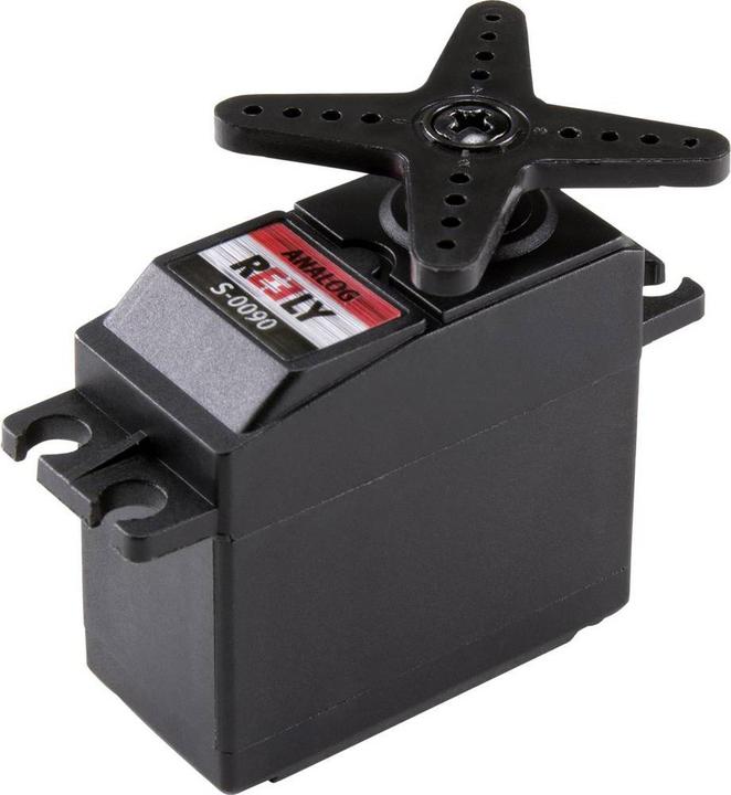 Actual product image Reely Standard servo CYS-S0090 Analog servo Gear material: Metal Connector system: JR