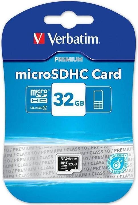Produktbild Verbatim Micro SDHC Card (32 GB, microSDHC, U1, UHS-I)