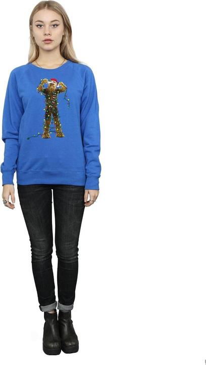 Image du produit Star Wars - Sweat CHEWBACCA CHRISTMAS LIGHTS - Femme (S)
