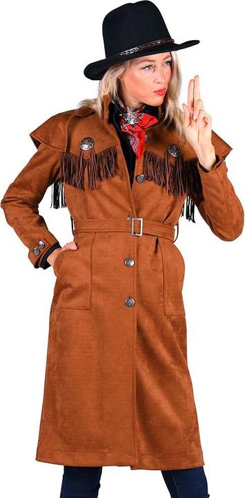 Actual product image Thetru Ladies Coat Western, brown (XS)