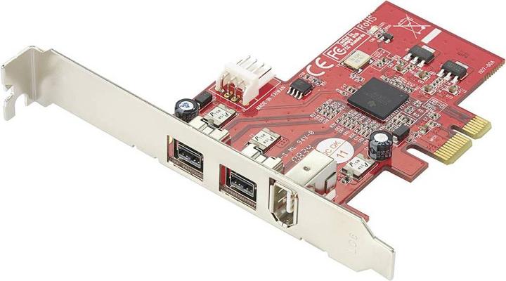 Produktbild Renkforce 3 Port FireWire 400/800 PCI-Express-Karte