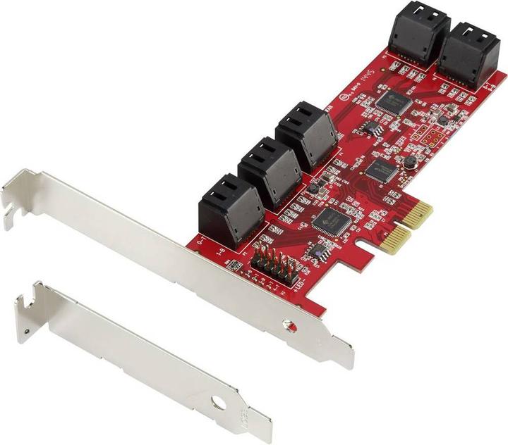 Produktbild Renkforce 10 Port SATA III PCI Express Karte