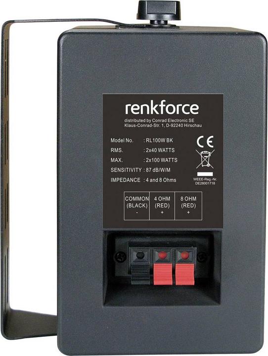 Actual product image Renkforce RL100W (1 pair, 100 W)