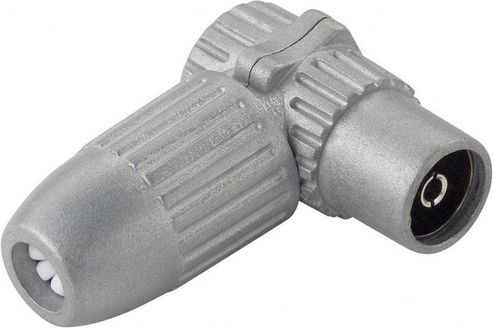 Actual product image Renkforce Coaxial Angle Coupling Cast (Plugs and connectors)