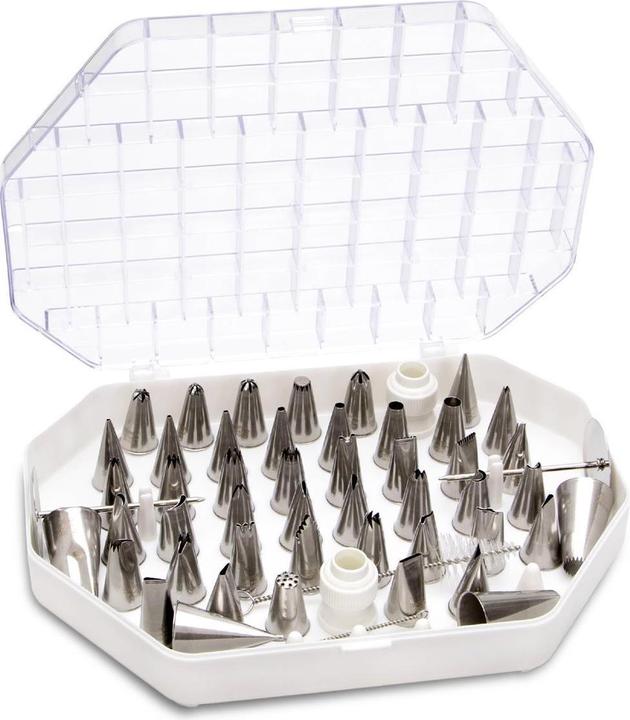 Städter Garniertüllen Set 53 teilig Edelstahl (Spritztüllen)
