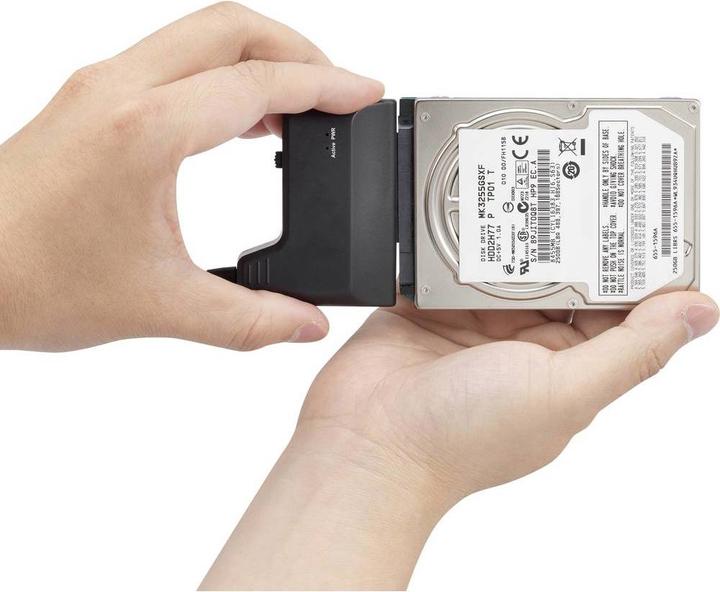 Actual product image Renkforce USB 3 to SATA adapter cable 30 cm