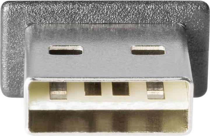Actual product image Renkforce USB 2 A/Micro-B connection cable 1.8 m with reversible plug - never plug the cable in the wrong way (1.80 m, USB 2.0)