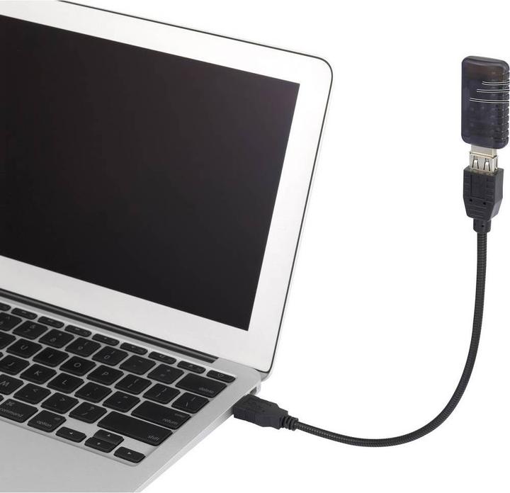 Image du produit Renkforce Rallonge USB col de cygne 0,16 m (0.16 m, USB 2.0)