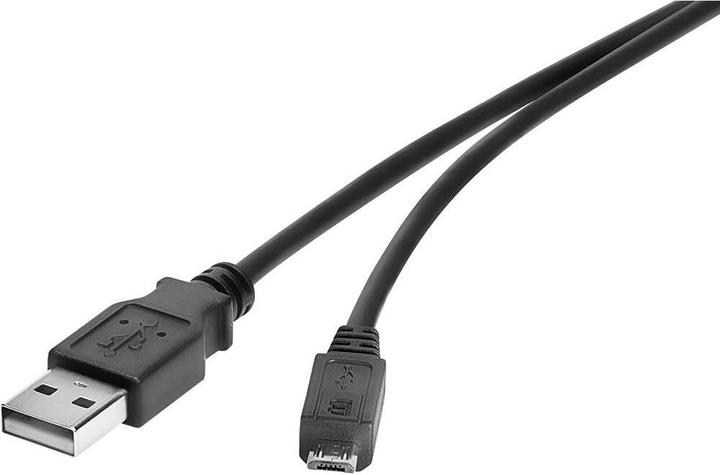 Image du produit Renkforce Câble USB 2.0 (1x USB 2.0 plug A (0.30 m, USB 2.0)