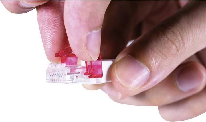 Produktbild Renkforce Rastnasen-Reparaturclip für Netzwerkkabel 10 St (Kabel Zubehör)