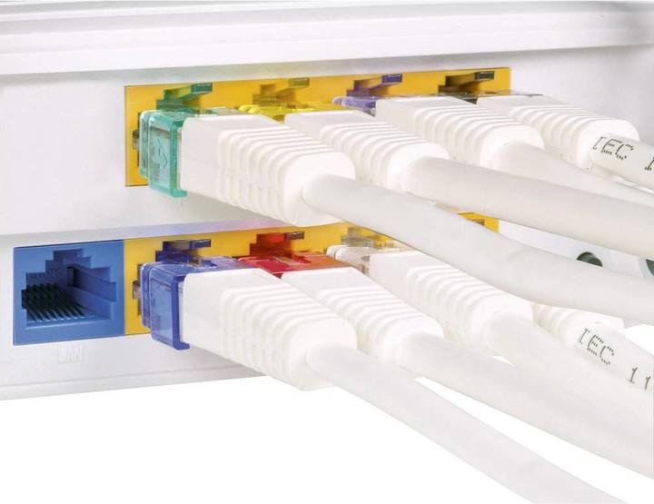 Produktbild Renkforce Rastnasen-Reparaturclip für Netzwerkkabel 10 St (Kabel Zubehör)