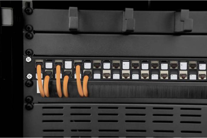 Actual product image Renkforce Keystone Panel 24-sockets 1U