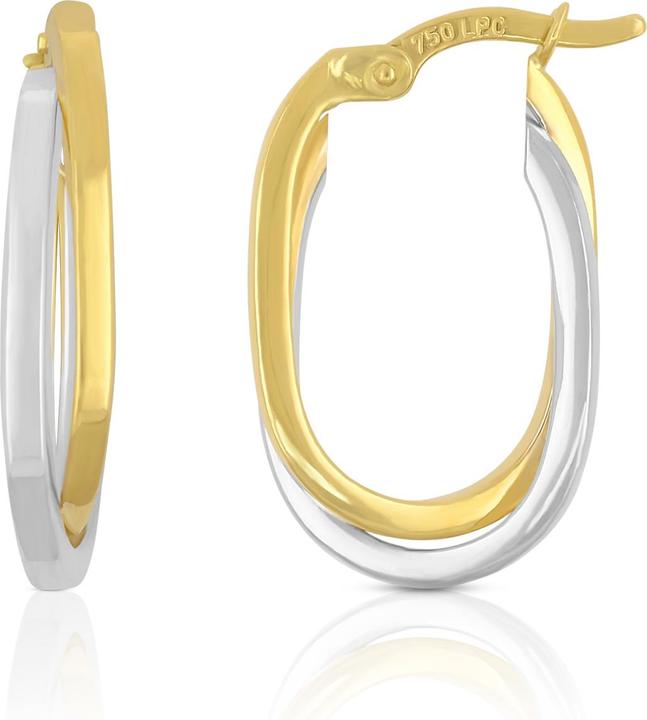 Immagine prodotto Muau Creoli (Oro bianco 750/18 K, Oro giallo 750/18 K Oro giallo)