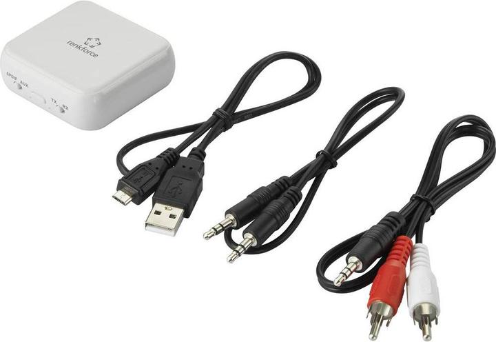 Immagine prodotto Renkforce Trasmettitore/Ricevitore audio Bluetooth mobile 2 in 1 (Trasmettitore e ricevitore)