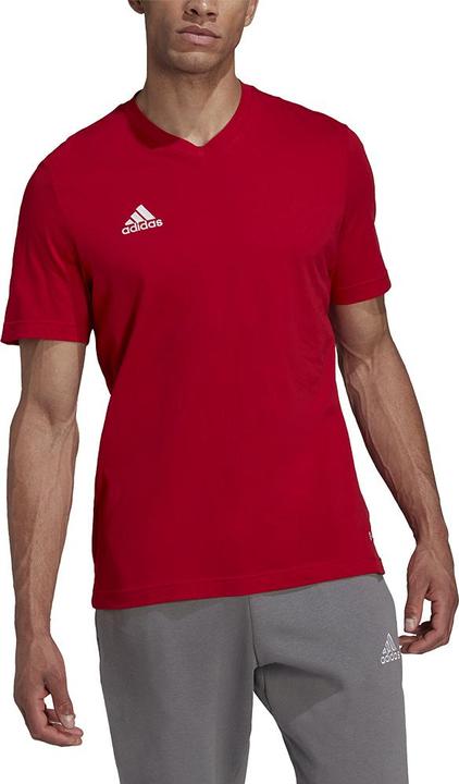 Actual product image adidas Koszulka ENTRADA 22 Tee HC0451 HC0451 czerwony M (M)