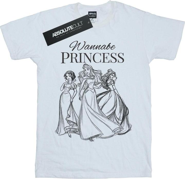 Actual product image Disney Princess Mens Wannabe Princess T-Shirt (3XL)