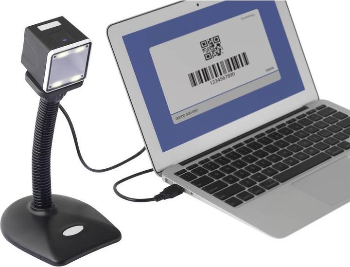 Produktbild Renkforce 2D Barcode-Scanner (2D-Barcodes, 1D-Barcodes)