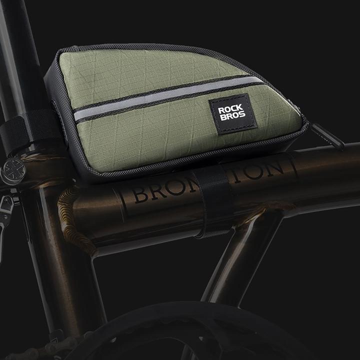 Produktbild Rockbros Triangle Bike Frame Bag 0.8l - Brown (Rahmentasche)