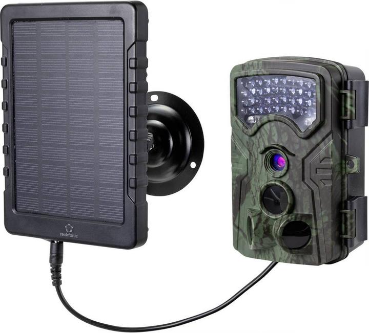 Actual product image Renkforce Universal solar panel for game cameras up to 6V