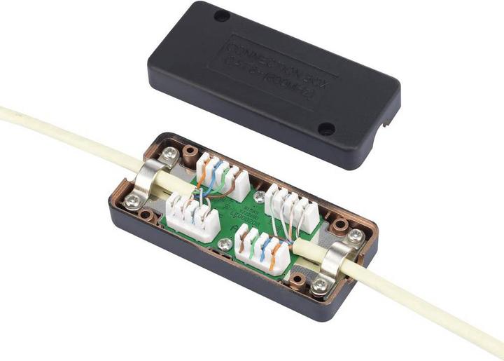 Actual product image Renkforce Connection Box, metallised CAT 6A (Cable connection box)
