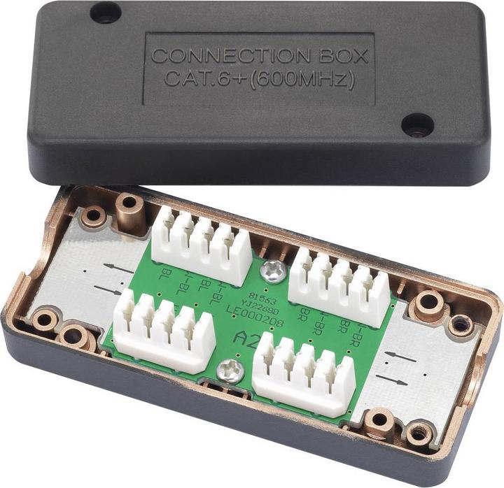 Actual product image Renkforce Connection Box, metallised CAT 6A (Cable connection box)