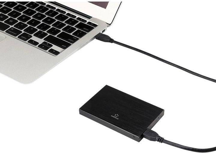 Image du produit Renkforce Boîtier pour disque dur SATA USB Alu (2.5")