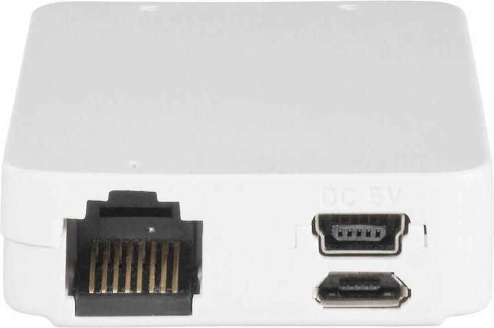 Actual product image Renkforce Ethernet Switches superslim USBPower supply (3 Ports)