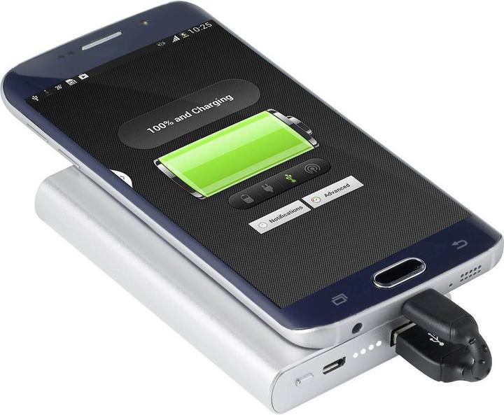Produktbild Renkforce USB 2 Powerbank Anschlusskabel A/Micro-B 5 cm (0.05 m, USB 2.0)