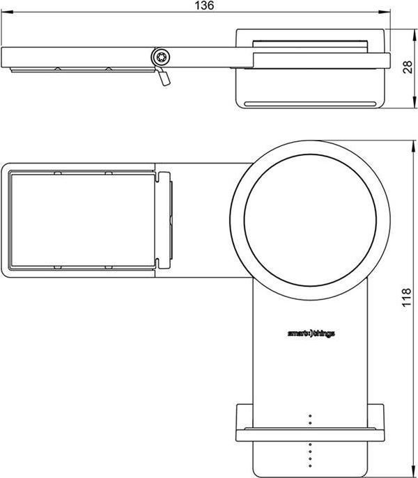 Produktbild smart things PhoneBase s47 - MagSafe Ladestation (15 W)