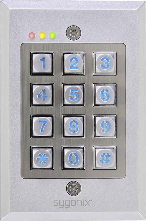Image du produit Sygonix Verrouillage de code en surface, encastré (Combinaison électronique de chiffres)